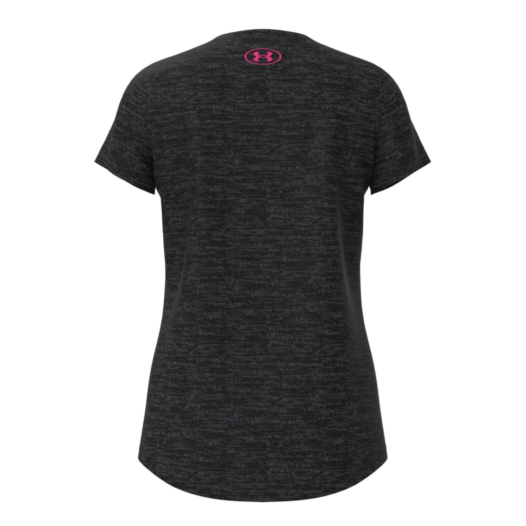 Camiseta de chica Under Armour à manches courtes et motif Twist Big Logo