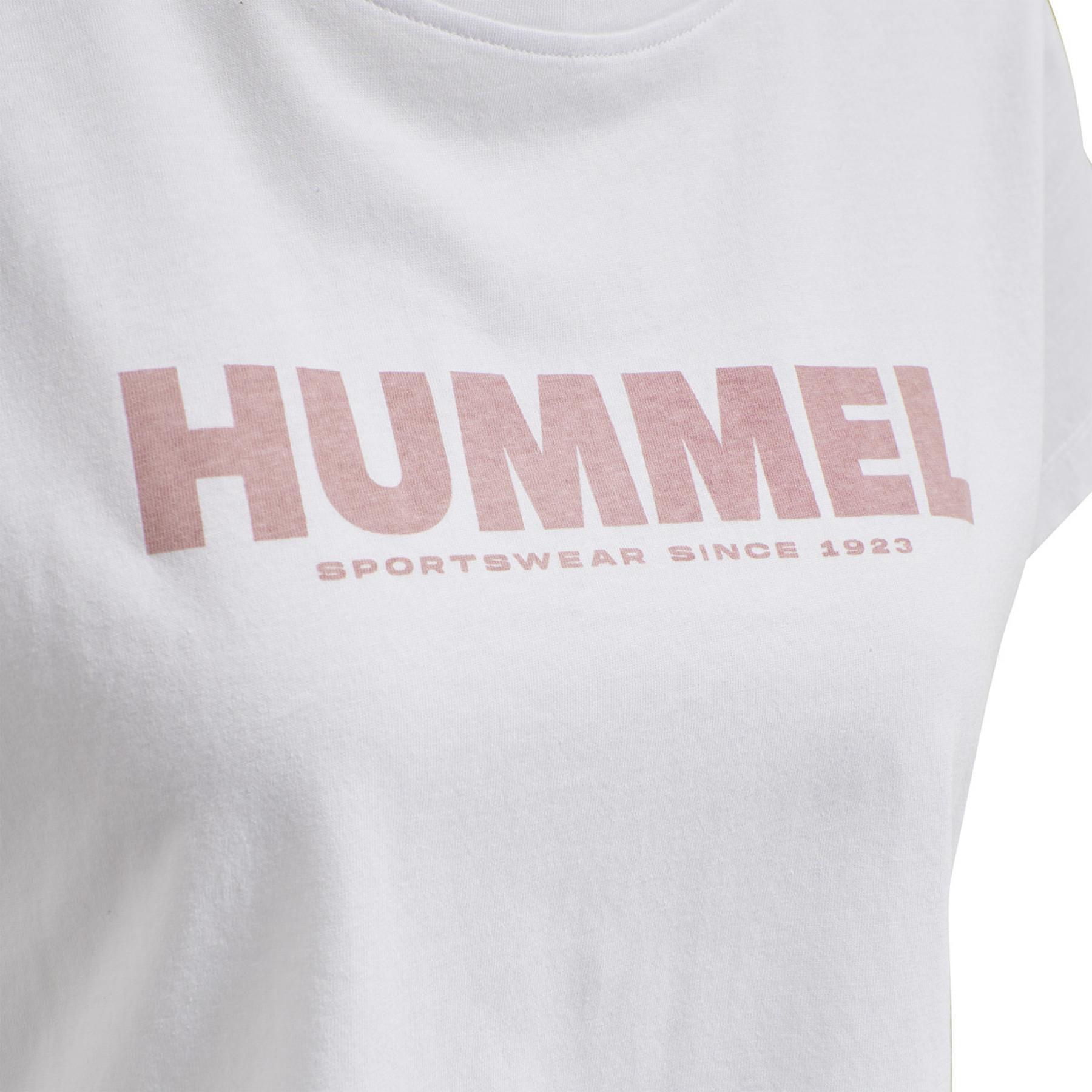 Camiseta mujer Hummel hmlLEGACY cropped
