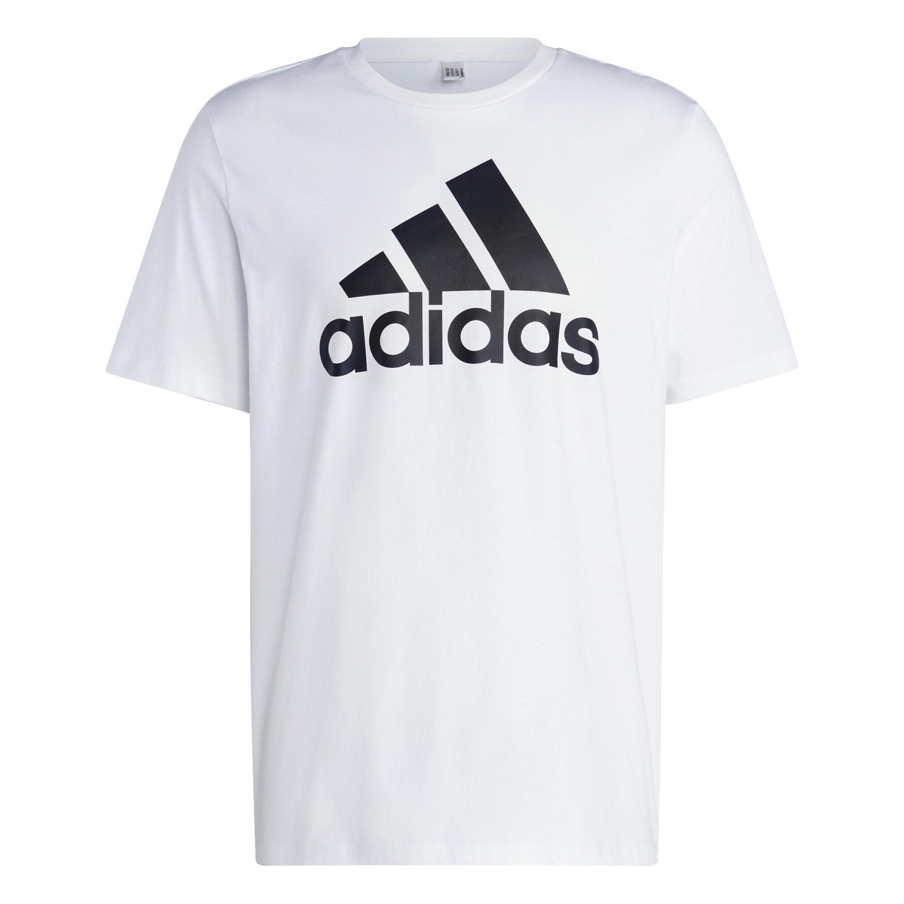 Camiseta grande con un solo logotipo adidas Essentials