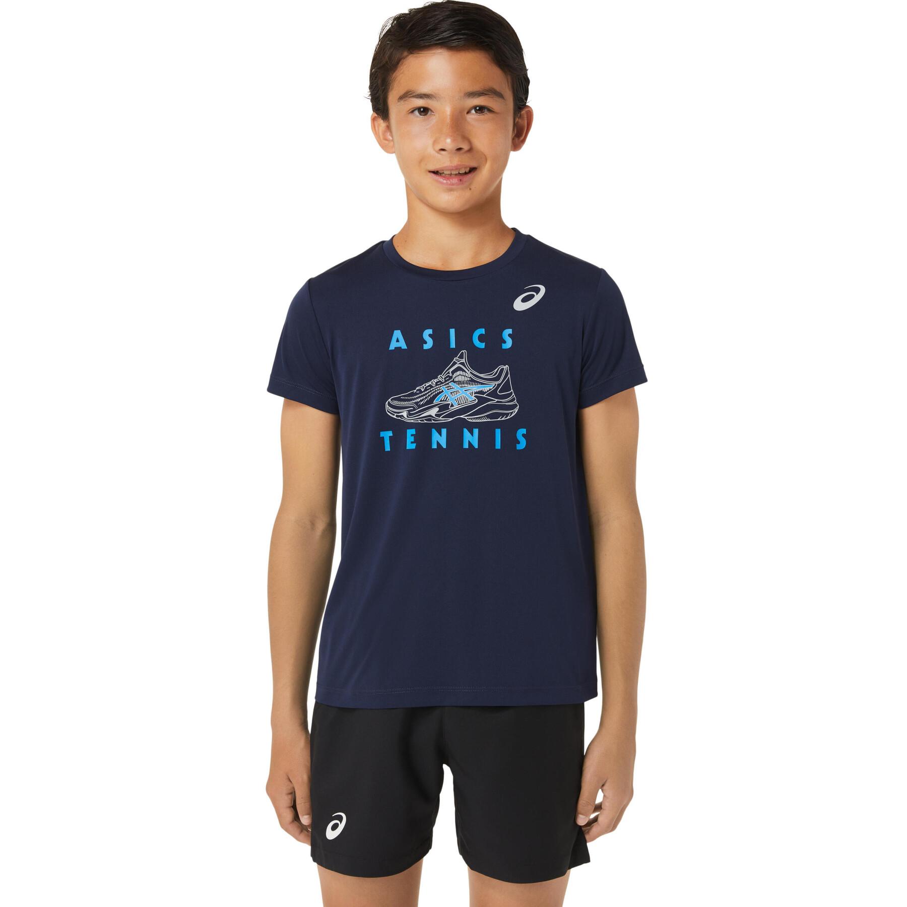 Camiseta de tenis para niños Asics graphic