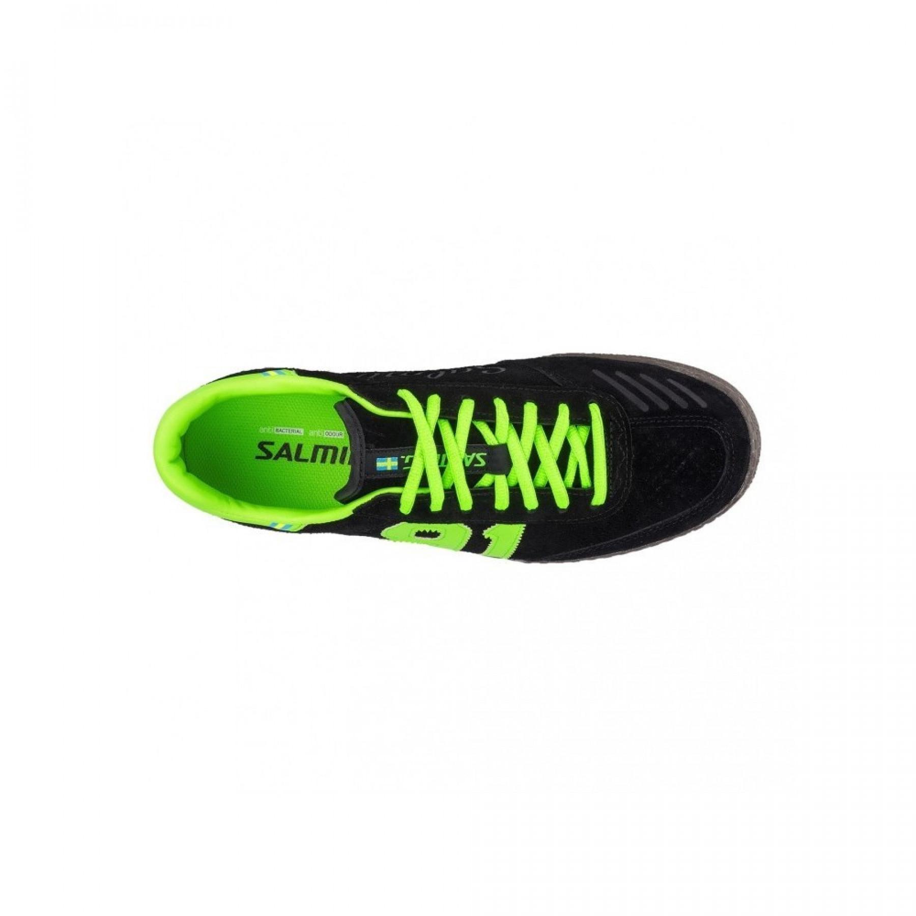 Zapatos Salming 91 handball goalie noir/gecko