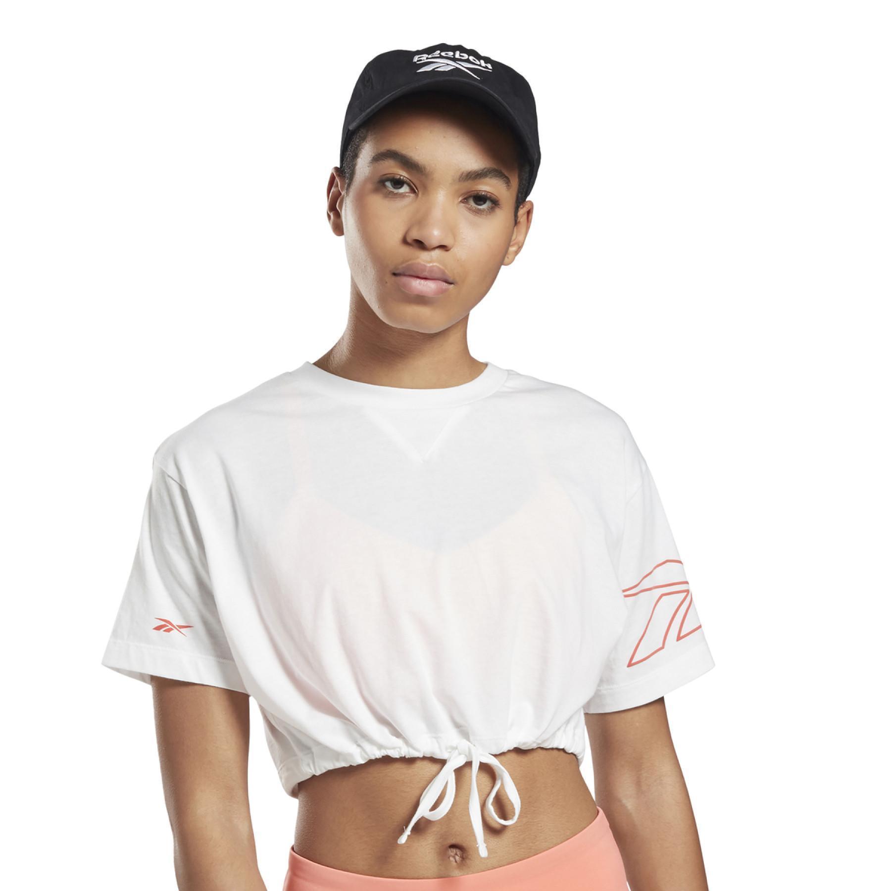 Camiseta de mujer Reebok MYT Cropped