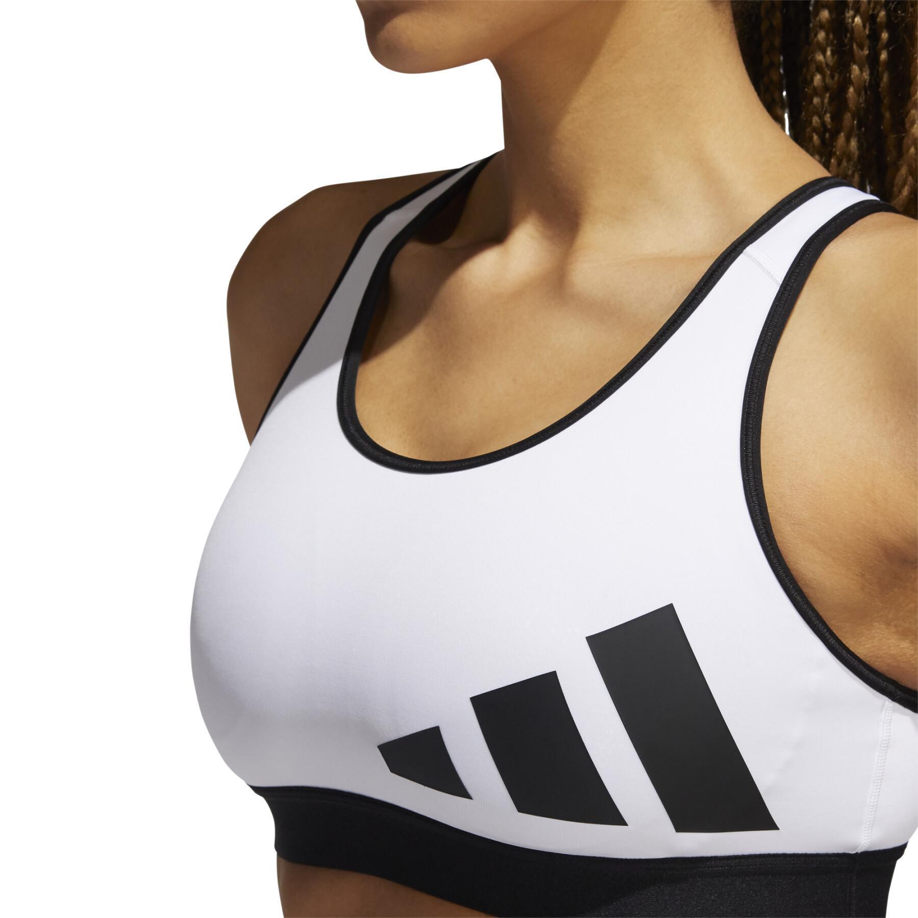 Sujetador de mujer adidas Believe This Medium-Support Workout Logo