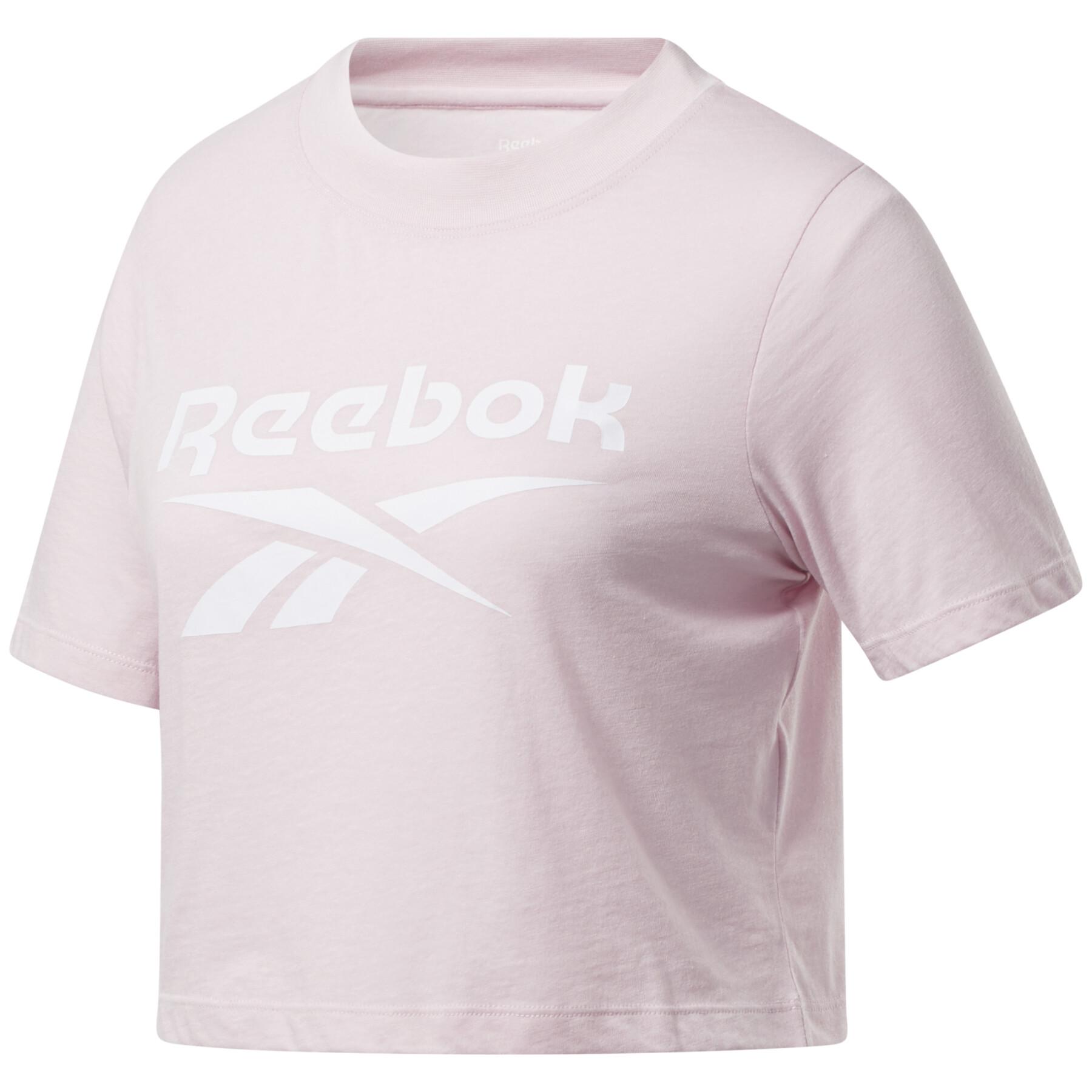 Camiseta mujer Reebok crop Identity