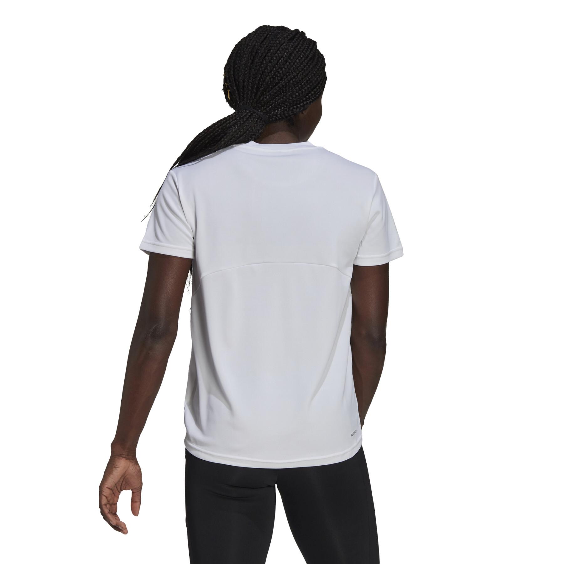 Camiseta de mujer adidas Aeroready Designed 2 Move