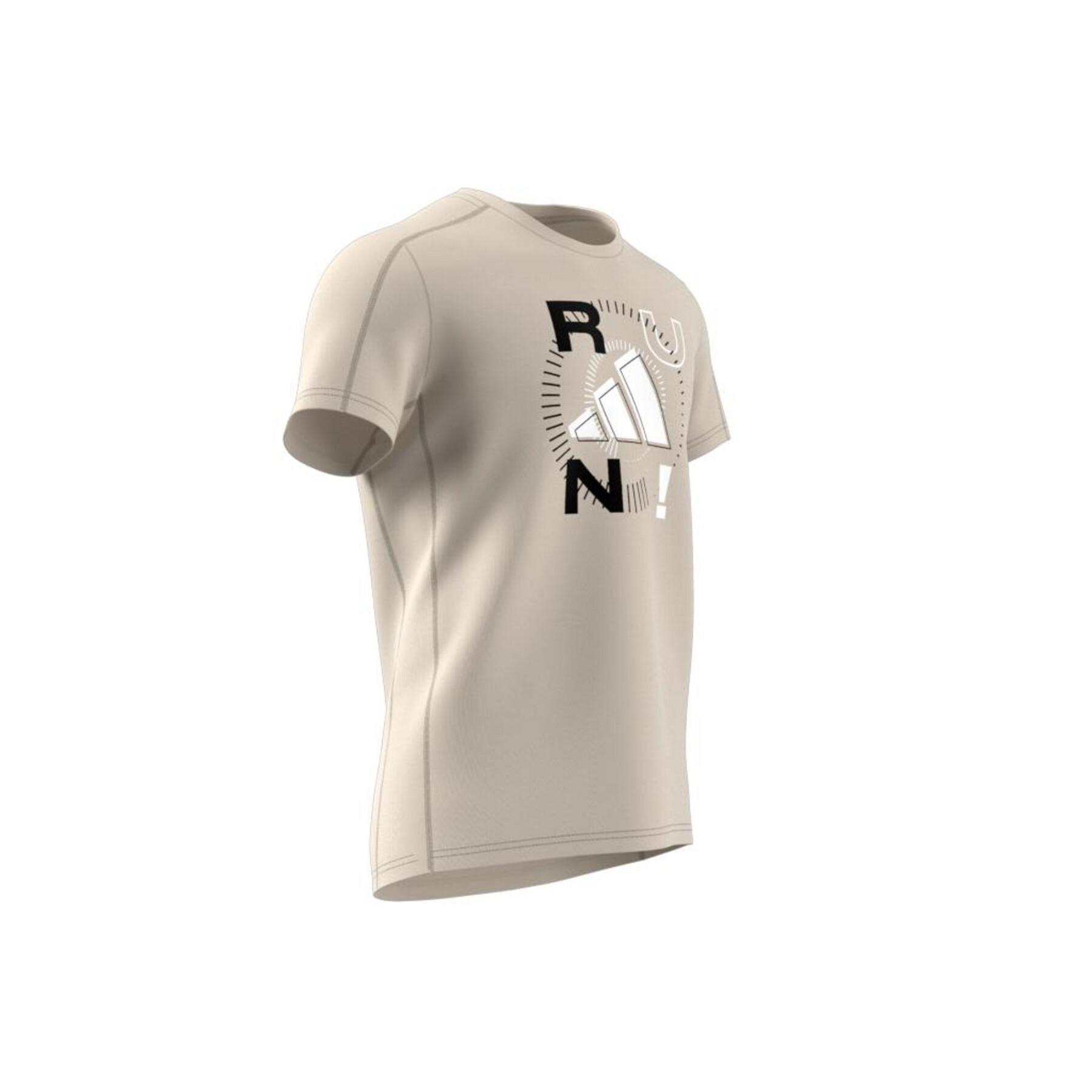 Camiseta adidas Run Logo