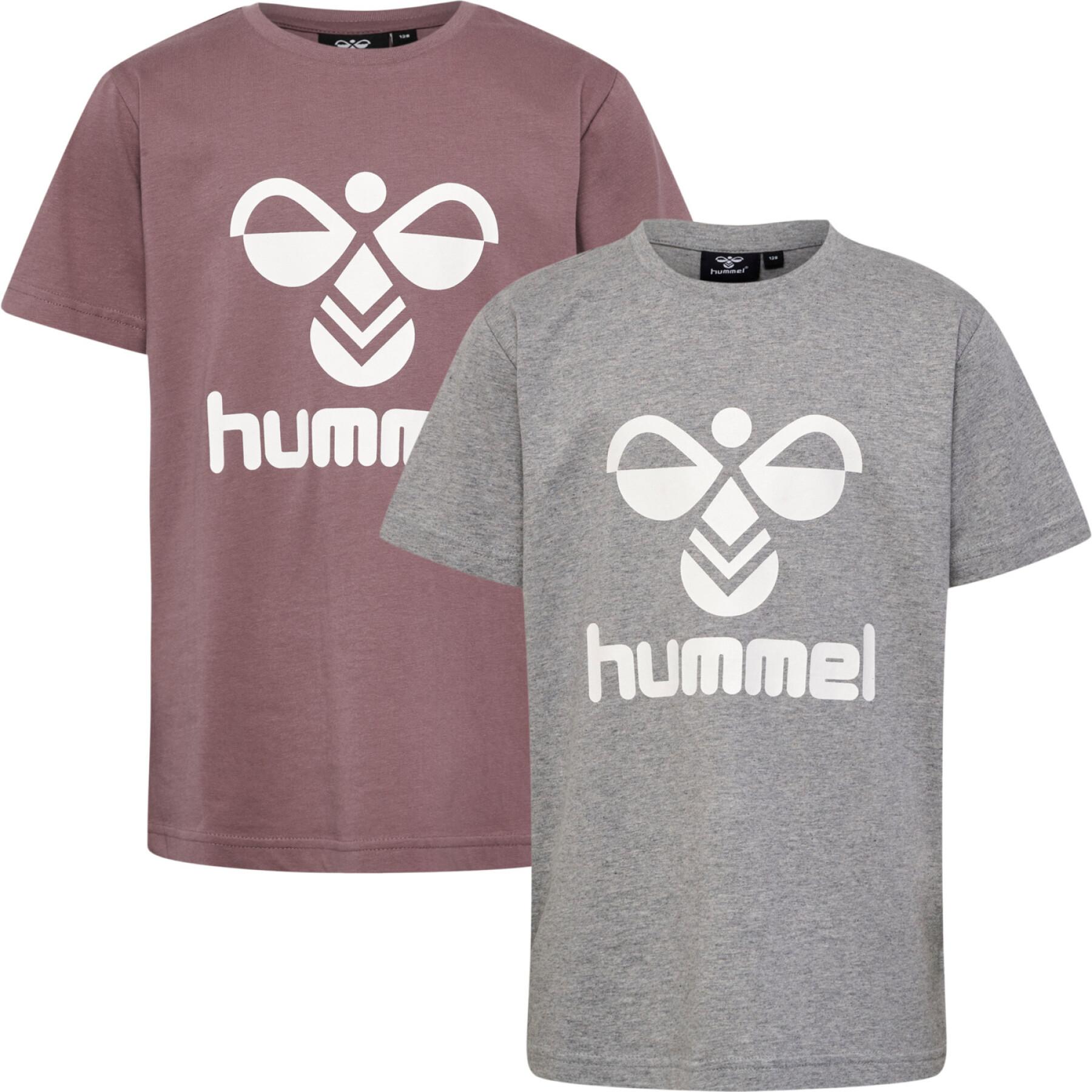 Camiseta para niños Hummel hmlTRES2-PACK