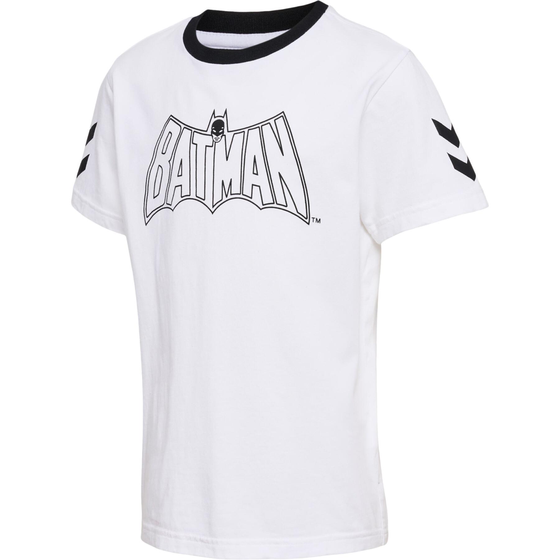 Camiseta de manga corta para niños Hummel Batman
