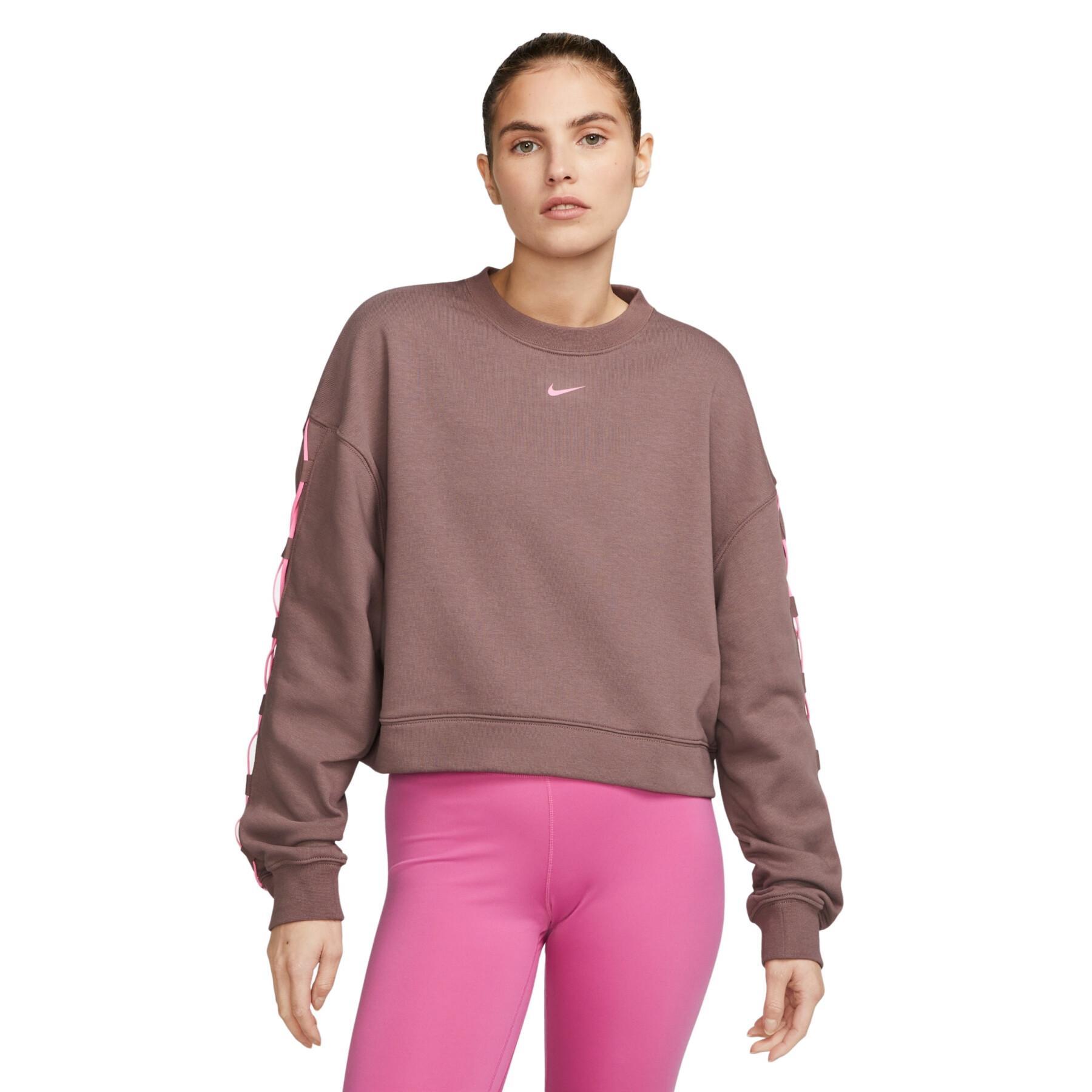 Sweatshirt mujer Nike Dri-Fit Get French Terry Novelty