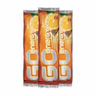 Paquete de 32 cartones de aperitivos Biotech USAgo energy bar - Orange