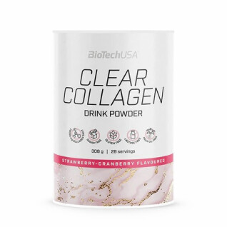 Colágeno - fresa-arándano Biotech USA Clear