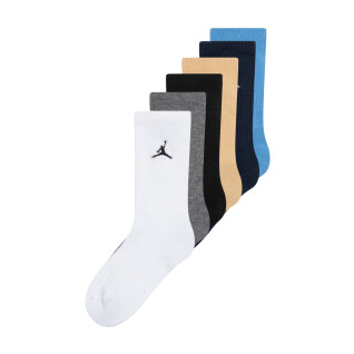 Lote de 6 pares de calcetines para niños Jordan Everyday Essentials