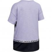 Camiseta de algodón para niña Under Armour Charged