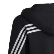 Sweatshirt sudadera con capucha y cremallera para niñas adidas Future Icons 3-Stripes