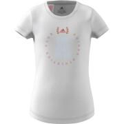 Camiseta de chica adidas Athletics Club Graphics