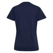 Camiseta de algodón para mujer Hummel HmlStaltic